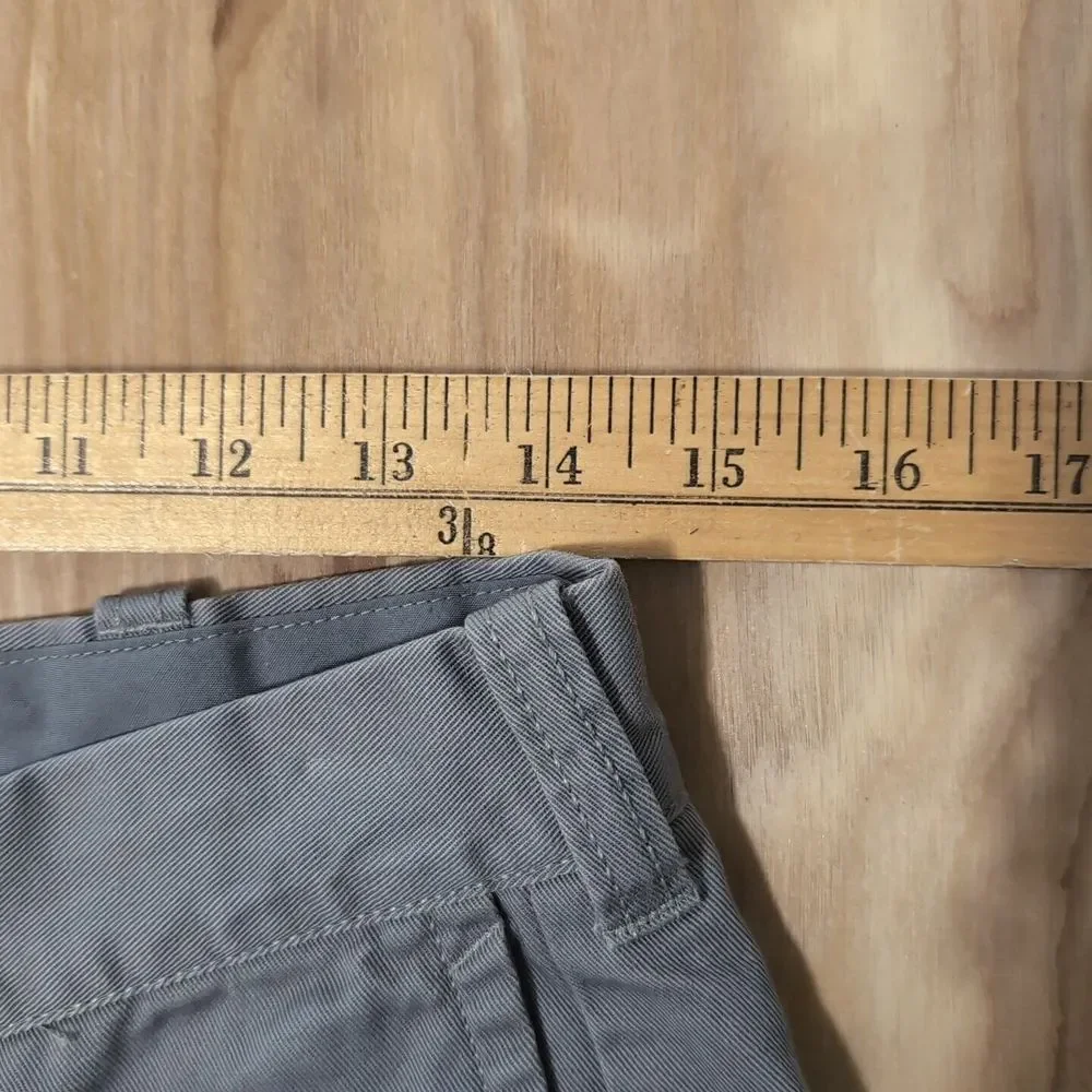 J Crew Gramercy Shorts Mens Size 29W‎ Gray Casual School Flat Front Chino